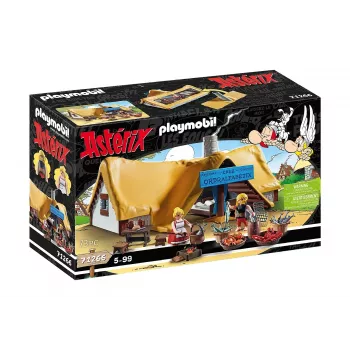 Playmobil 71266 Asterix: majake, kus elavad Kaligula ja tema naine Bakteria, kogumisfiguurid Asterixi kollektsionääridele ja fännidele, lõbus ja loominguline rollimäng