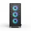PC korpus Fractal Design Pop 2 Air Must TG RGB Midi Tower — ATX/Micro‑ATX/Mini‑ITX, 3x120mm ees, 1x120mm taga, 2.5 tolli+3.5 tolli pesad
