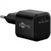 USB-C laadimiskomplekt GOOBAY 74774 — 65 W laadija 1 m tekstiilist USB-C kaabliga