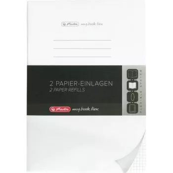 Kirjutusmärkmik Herlitz my.book A5 40 lehte Must Valge