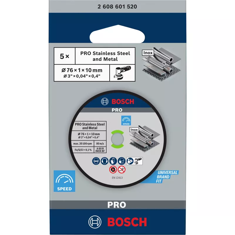 Bosch 2 608 601 520 nurklihvija tarvik Lõikeketas