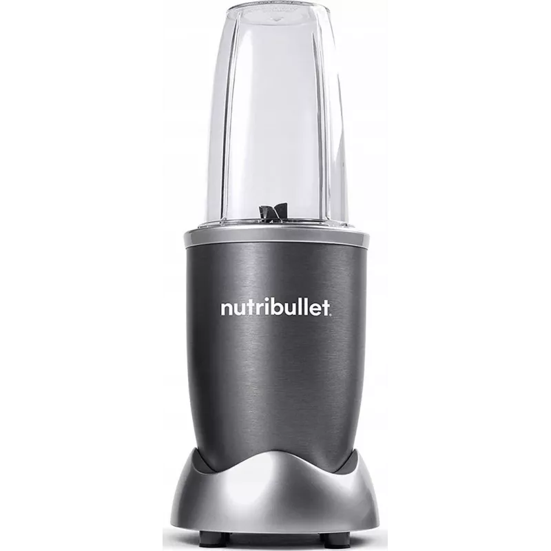 Kruvisegisti NUTRIBULLET NB606B 600W, Tritan kann 0,7 L, 6 tera, 1 kiirus, 500 ml kruus, hall