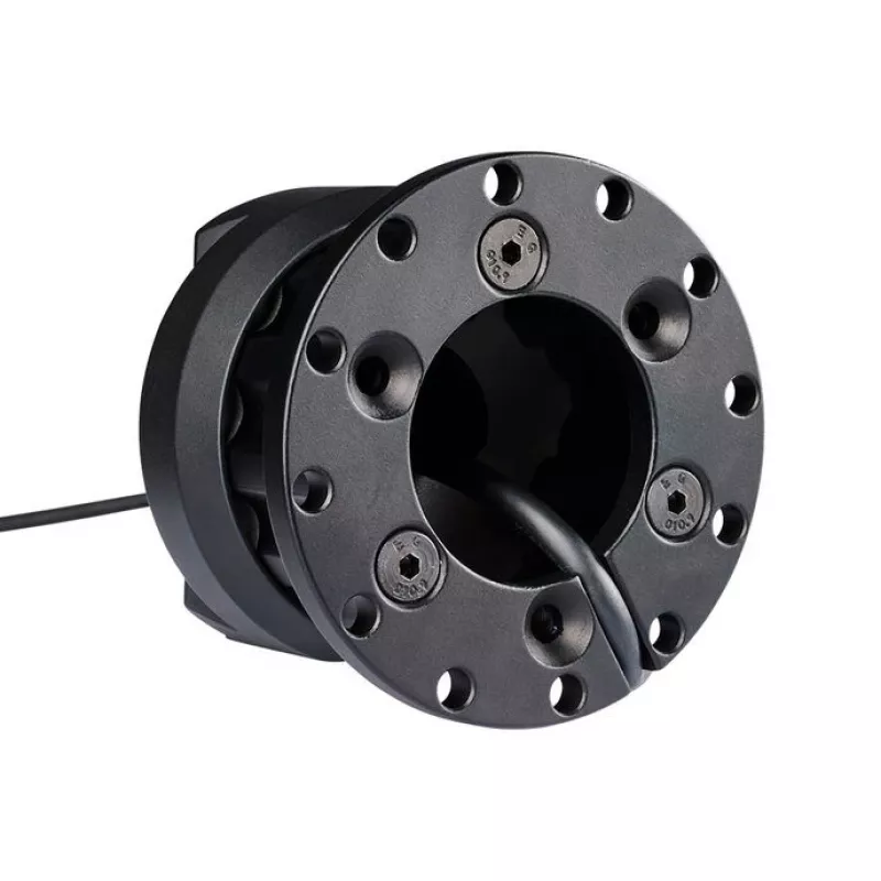 Kiirkinnitusadapter Asetek SimSports 40-035-0035028 must — kiirkinnitusega rooliadapter sim-racing seadistustele
