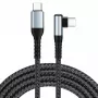 iBox IKUTC100 USB-kaabel USB 2.0 2 m USB C Must