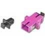 Lightwin LKUP SC-SC MM OM4 kate elektroonilise musta pistiku jaoks - violetne plastik (LKUP SC-SC MM OM4)