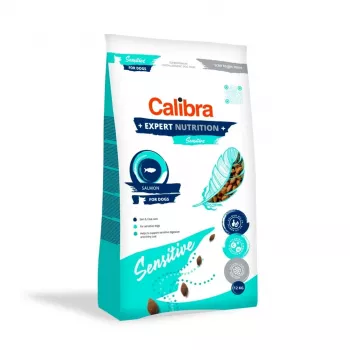 Kuiv koeratoit Calibra Expert Nutrition Sensitive Salmon täiskasvanud koertele, 12 kg, 26% valku, 15% rasva