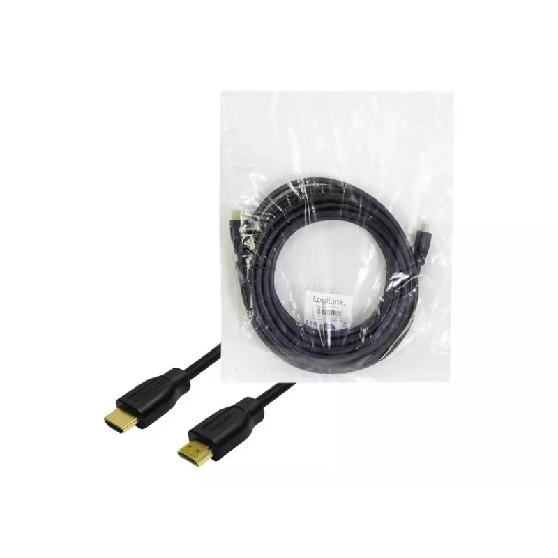 LogiLink HDMI ühenduskaabel HDMI-A pistik, HDMI-A pistik 3.00 m must CH0038 4K UHD HDMI kaabel