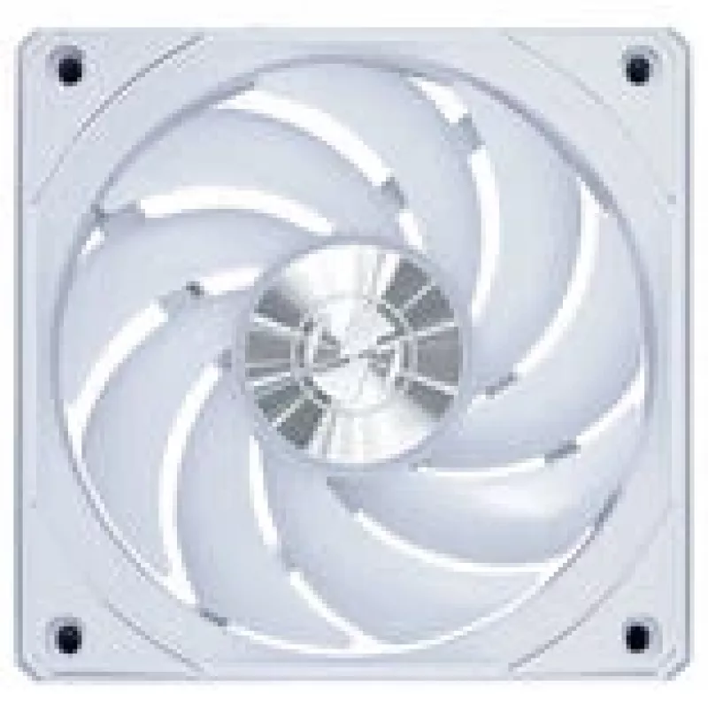120 mm korpuseventilaator Lian Li UNI FAN CL Wireless — valge, juhtmevaba RGB juhtimine, ahelühenduse tugi