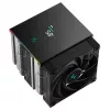 CPU õhujahuti DeepCool AK620 Digital SE, kahetorniline, 6x Ø6mm soojustoru, 2x 120mm PWM ventilaatorit, RGB, kõrgus 161 mm