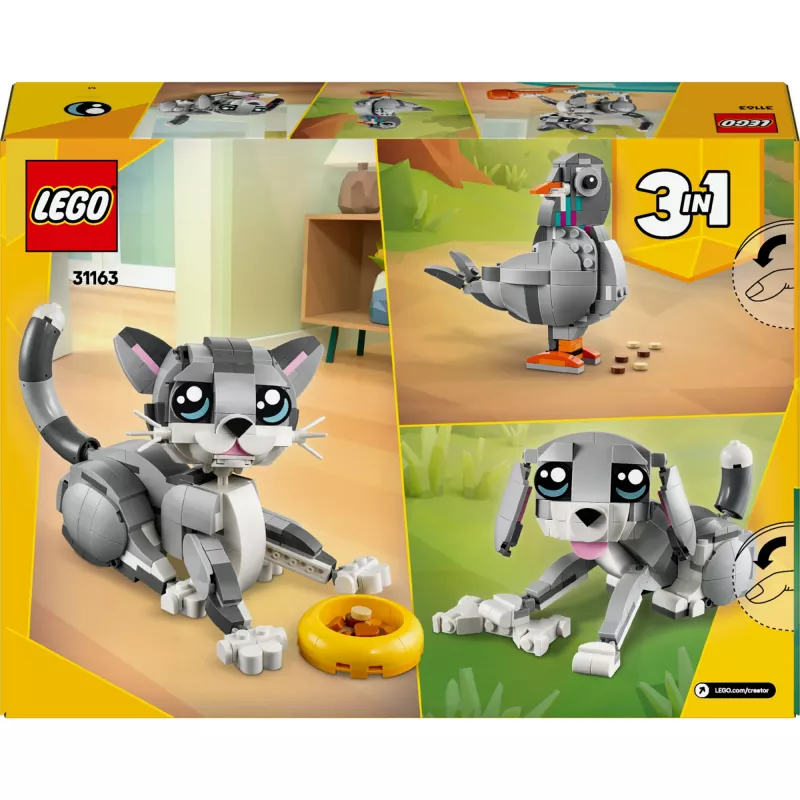 LEGO CREATOR 3 IN 1 31163 Mänguline Kass