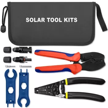 Qoltec Solar Tool Kit ühilduv MC4 pistikutega | pressimistööriist + eemaldamistangid