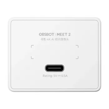 Veebikaamera Obsbot Meet 2 valge — 1080p, 30 kaadrit sekundis, USB-ühendus