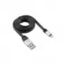 Sbox USB 2.0-8-Pin/2.4A must/hõbedane