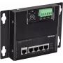 TRENDnet TI-PG50F - Tööstuslik - Kommutaator - haldamata - 5 x 10/100/1000 (PoE+) - DIN-liistule paigaldatav, seinapaigaldatav - PoE+ (120 W)