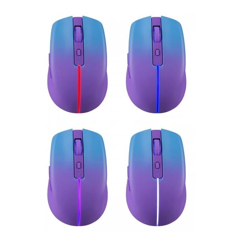 hiir DEFENDER MYSTERY MM-301 RF+BT lilla 1600dpi 6P