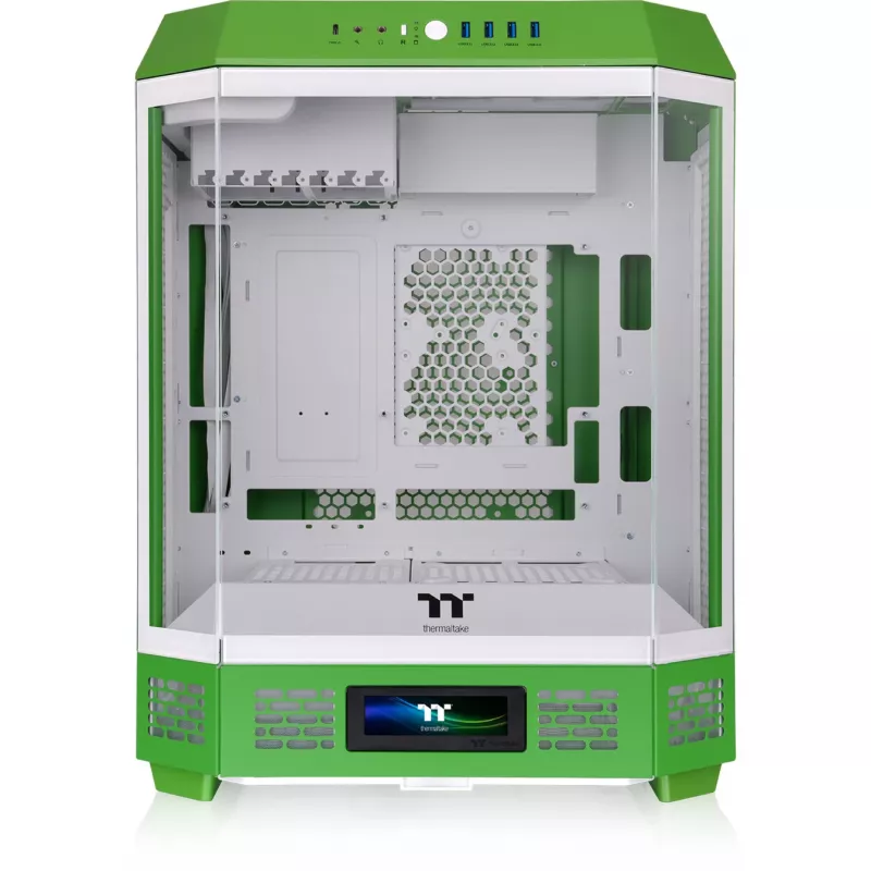 Thermaltake The Tower 600 Mid Tower ATX korpus klaaspaneelidega (roheline/valge)