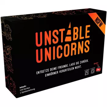 Unstable Unicorns NSFW, kaardimäng