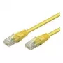 Wentronic Goobay CAT 6 pateerkaabel, U/UTP, kollane, 7,5 m - CCA vase segu (68428)