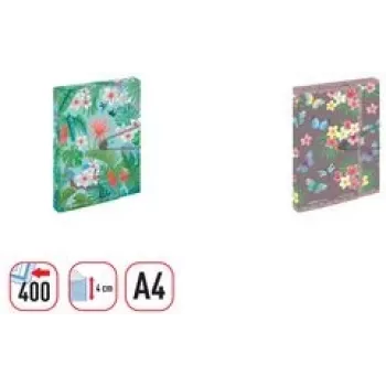 Herlitz 50044092 registraator, PP, A4, mitmevärviline