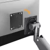 Maclean MC-968 Kahe käega monitori alus gaasivedruga 17-57 27 kg raskeveo täisliikumisega hoidik kinnitus Max VESA 200x200