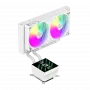 Gamemax CPU vedelikjahuti | GLACIER 240 LCD WH | Intel, AMD