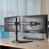 HAGOR HA FS - kinnituskomplekt (lauale kinnitatav hoidik) - 2 LCD-ekraanile - must - ekraani suurus: 38-68 cm (15-27 tolli)