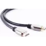 HDMI-kaabel ShiverPeaks 10-41155, 10K tugi, metallpistik, 1,5 m, must