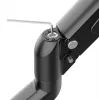 Maclean MC-860N monitorihoidja, gaasivedruga, 13-27, 8 kg, must