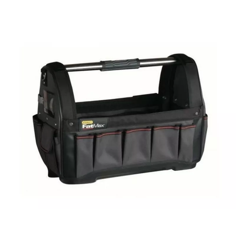 Tööriistakast STANLEY 1-93-951, plastik, hingedega kaas, käepidemed, 480×250×330 mm, must