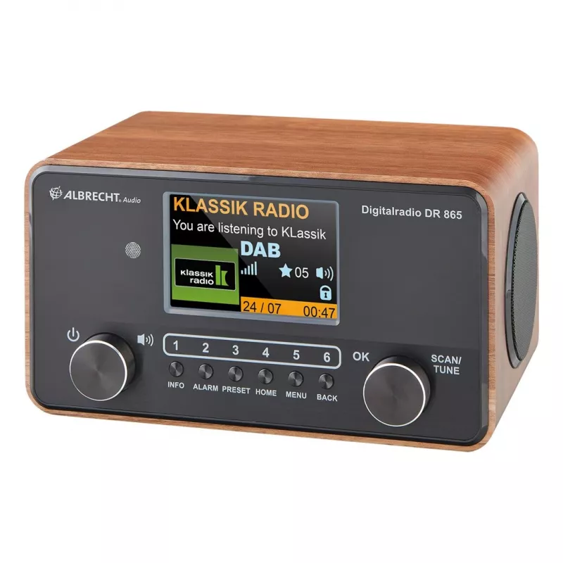 Albrecht DR 865 Senior Digital Radio (avatud pakend)