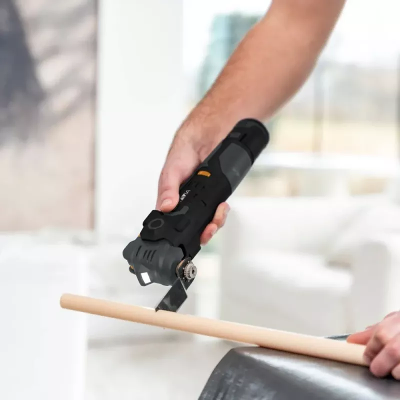 Batavia B.V. | 12V juhtmeta vibratsioonivastane multitööriist - Fixxpack 2.0 komplekt (sisaldab 2.0Ah akut ja USB-C laadimiskaablit)