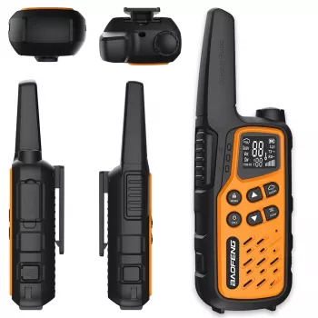 Walkie-Talkie Baofeng BF-T25E oranž, 2 tk