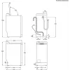 Pealtäidetav pesumasin Electrolux EW2TN5261FP, 6 kg, 1200 p/min, 42 L trummel, valge