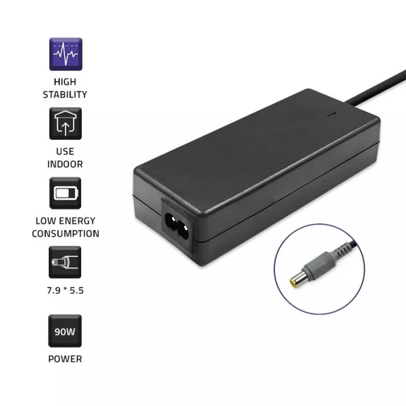 Qoltec 50093 toiteadapter/inverter 90 W must