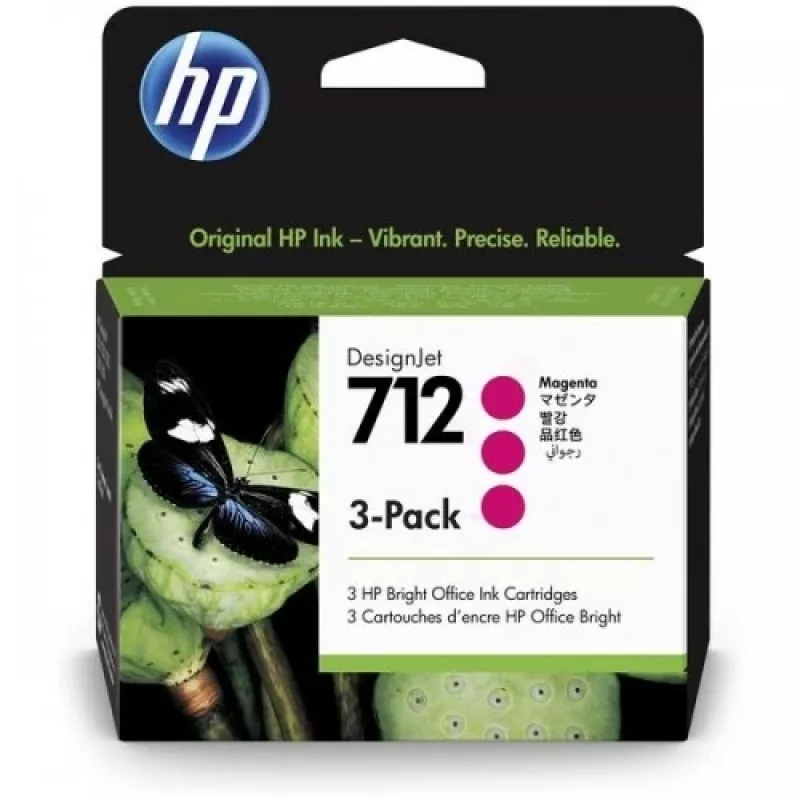 HP 712 (3ED78A) tindikassett, magenta (SPEC)
