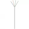 Wentronic Goobay CAT 6 võrgukaabel, U/UTP, Hall, 100 m - CCA, AWG 24/7 (keerutatud), PVC (93884)