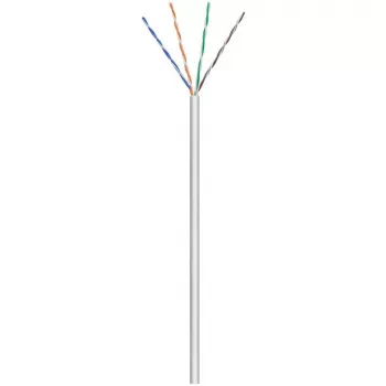 Wentronic Goobay CAT 6 võrgukaabel, U/UTP, Hall, 100 m - CCA, AWG 24/7 (keerutatud), PVC (93884)