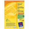 Avery - sildid - valge - 42,3 x 70 mm 2100 silti (100 lehte x 21) (3652)