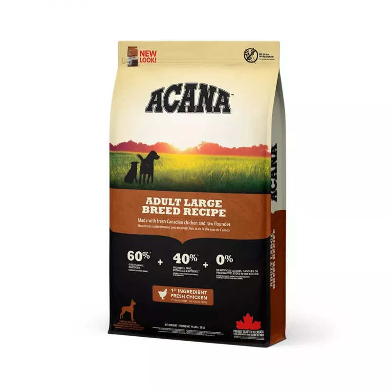 ACANA Adult Large Breed - kuiv koeratoit - 11,4kg