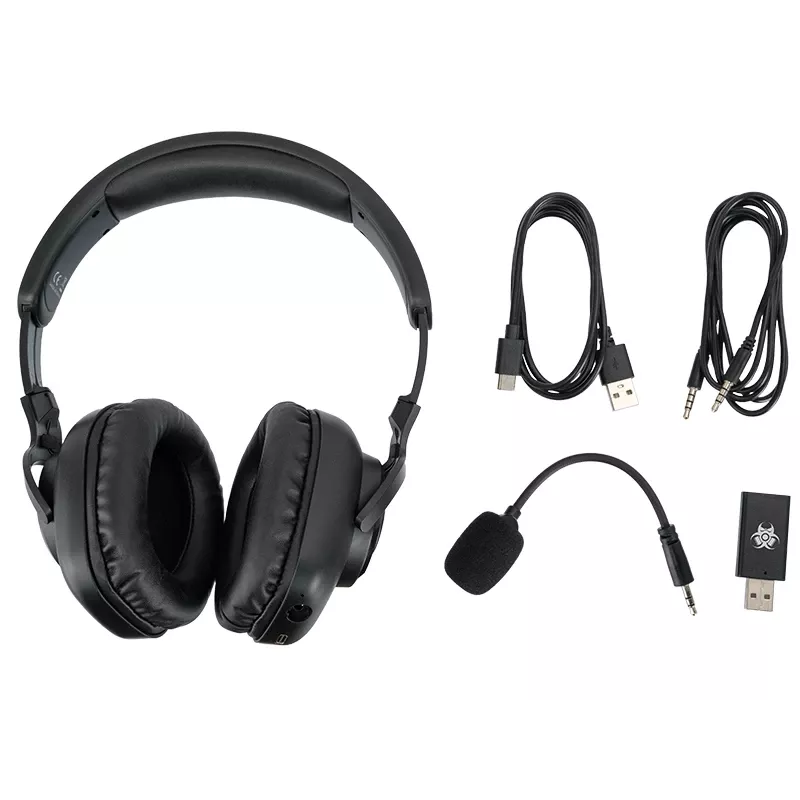 Tracer kõrvaklapid GAMEZONE Mobile Hybrid BT+2.4G Must