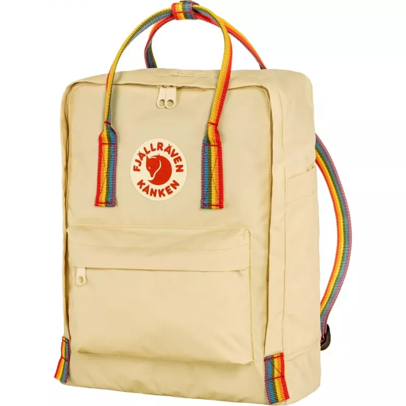 Fjällräven Kanken Rainbow seljakott vabaajasalong Oak Vinylon