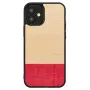 Kaitsev telefoniümbris man and wood iPhone 12 mini jaoks — must