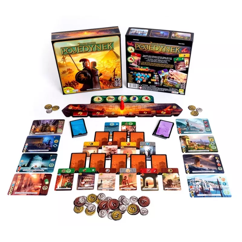 Lauamäng 7 WONDERS OF THE WORLD - DUEL (POOLA VERSIOON)