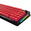 Klaviatuurikorgid GLORIOUS GPBT Basics — PBT, US ANSI paigutus, punased aktsendid
