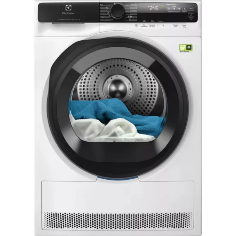 Pesukuivatusrest Electrolux EW7D585UCP 8 kg soojuspump, kondensatsioonkuivatus