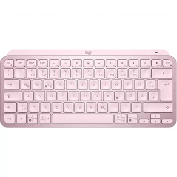 Logitech MX Keys Mini minimalistlik juhtmevaba valgustatud klaviatuur - ROSE - KESK (DE)