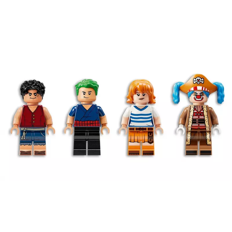 LEGO klotside mängukomplekt Buggy the Clowni tsirkusetelk 75637 — 573 tükki, 4 minifiguuri, vanus 8+