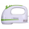 Käsisegisti ESPERANZA EKM011 — 400 W, 5 kiirust, turbo, taignakonksud ja visplid, 220–240 V, valge/heleroheline
