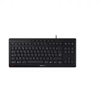 Klaviatuur CHERRY STREAM TKL USB AZERTY Prantsuse Must Juhtmega 94 klahviga