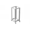 LANBERG 19-tolline avatud raamiga rack 27U 600x800 mm hall, 27U avatud raamiga serveririiul